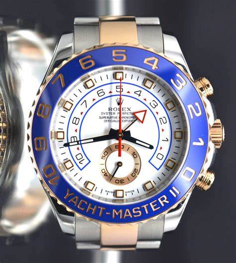 gold rolex yachtmaster 2 for sale|rolex yacht master 2 44mm.